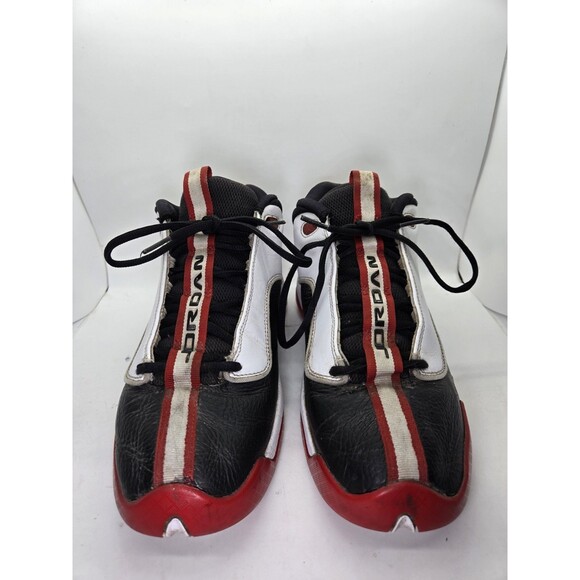 Jordan Jumpman Pro Quick Shoes Mens 9.5 White Varsity Red Black Athletic Sneaker main image 6